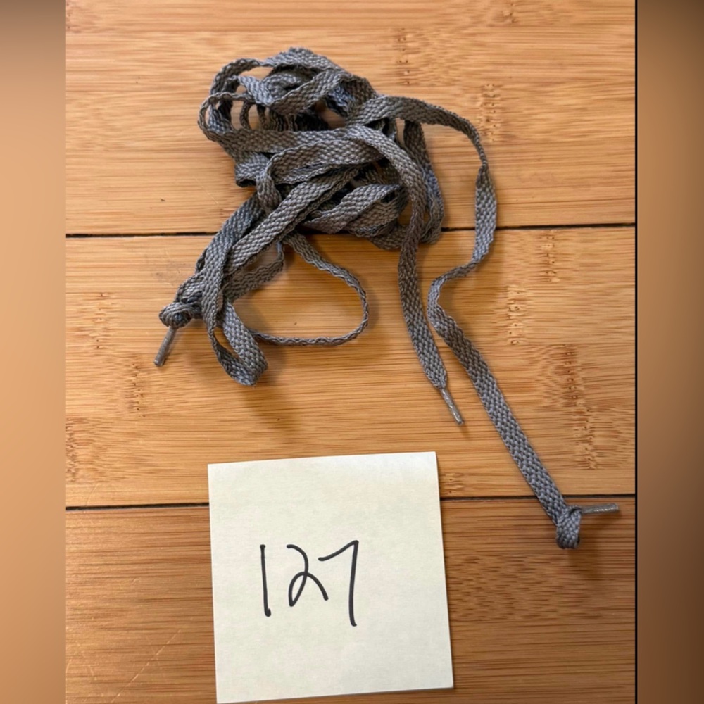 Genuine Golden Goose Gray 127 cm laces for sale vintage